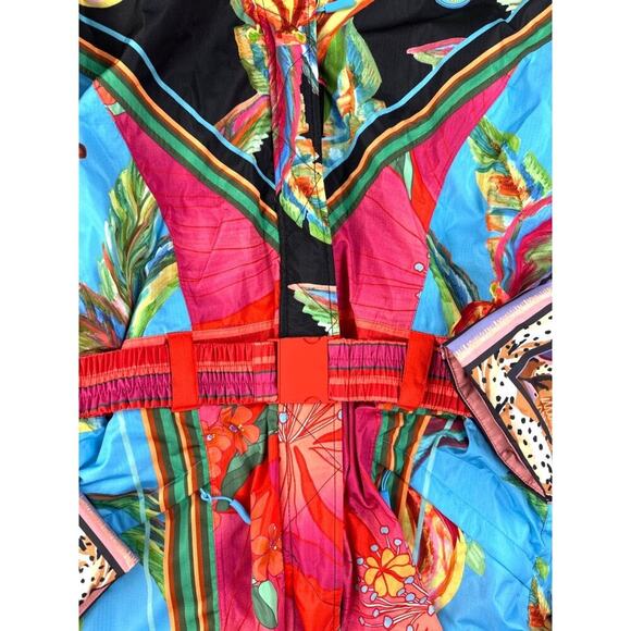 Farm Rio - Mixed Scarves Ski Jumpsuit in Multicolor - Picture 3 of 13